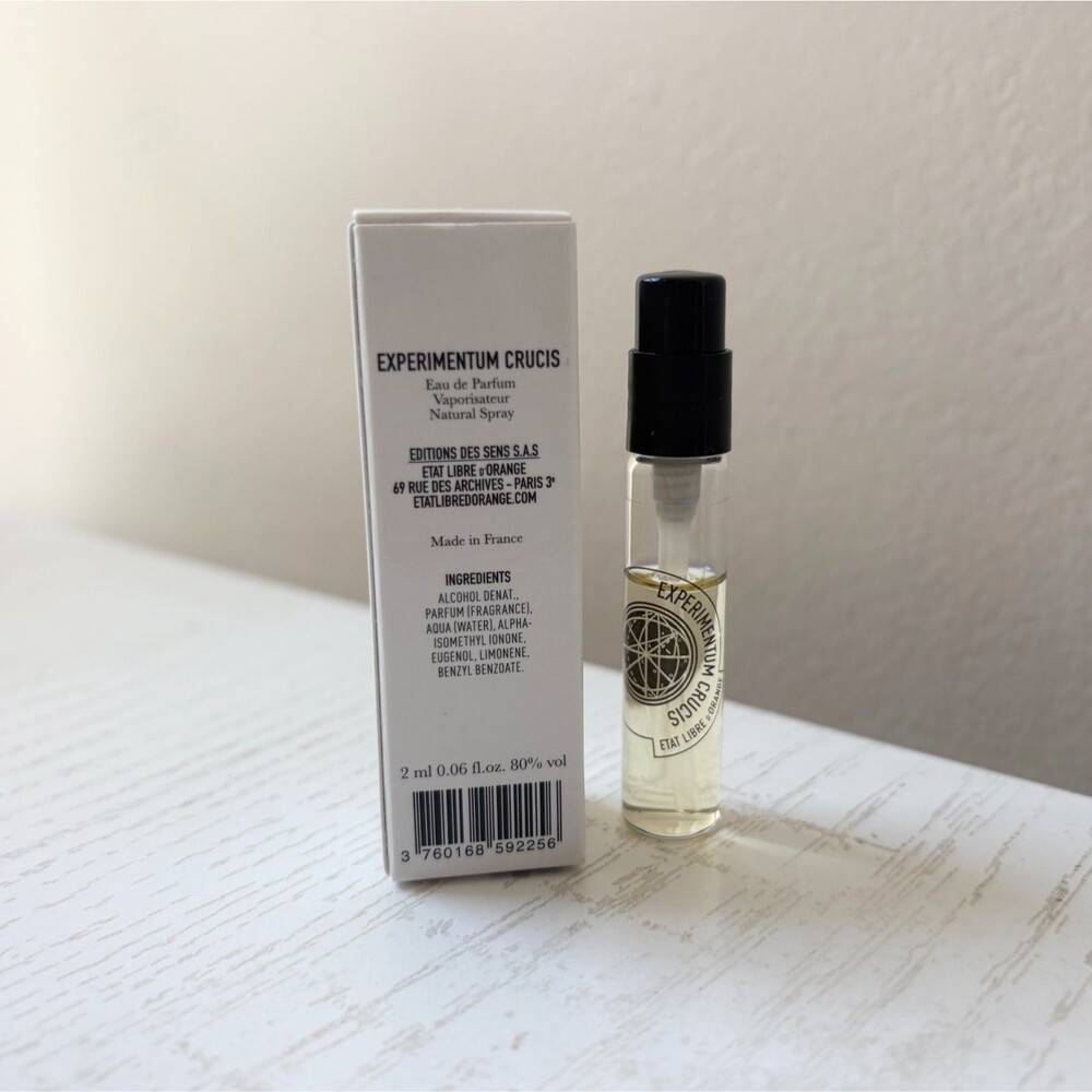 Etat Libre d'Orange Experimentum Crucis Eau De Parfum 2ml/0.06oz Sample New - Picture 2 of 3
